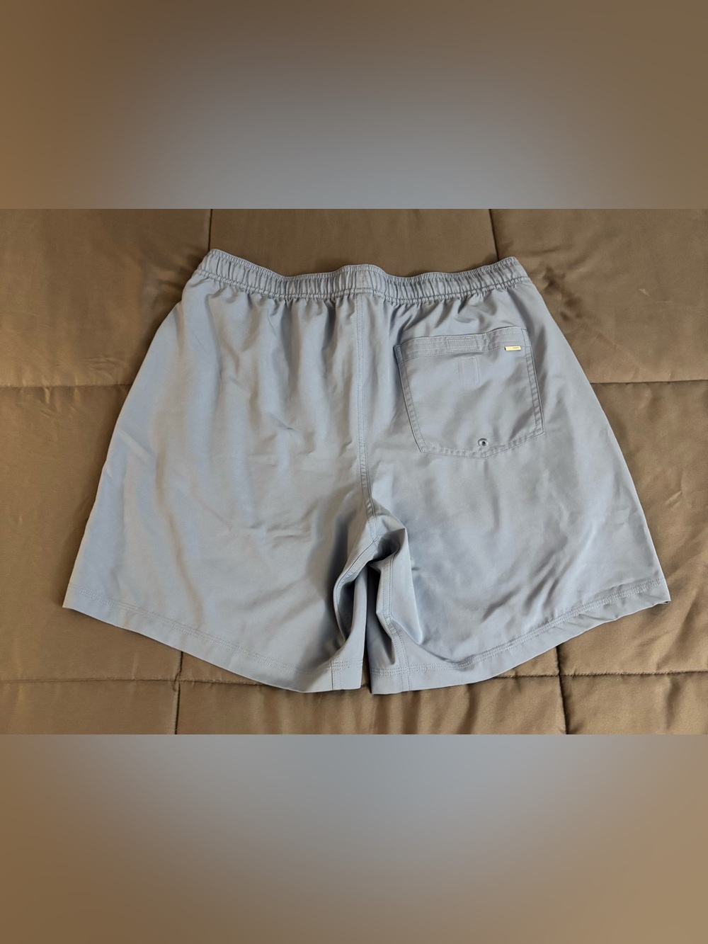 Vuori Kore 7 in lined  Blue Athletic Shorts with Drawcord - Picture 2 of 8